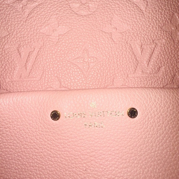 Louis Vuitton Blush Pink empreinte Backpack - Picture 10 of 13